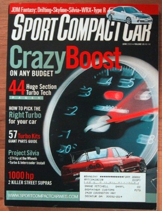 SPORT COMPACT CAR 2003 JUNE - VW R32, Infiniti G35
